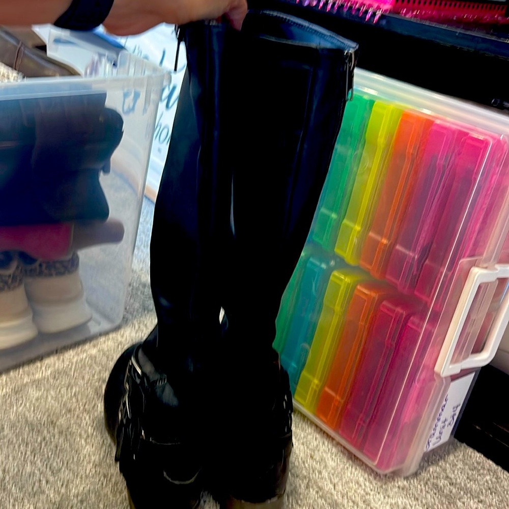 Black Riding Boots size 7.5